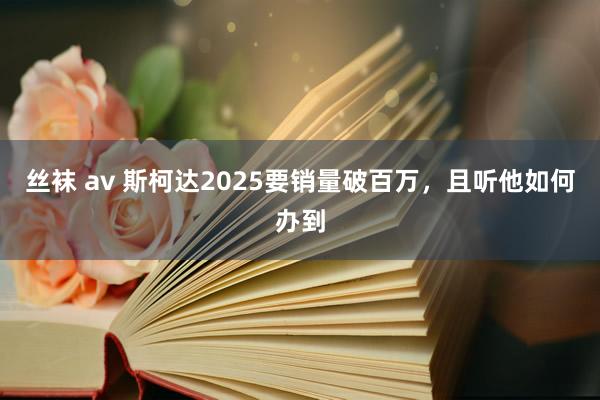 丝袜 av 斯柯达2025要销量破百万，且听他如何办到