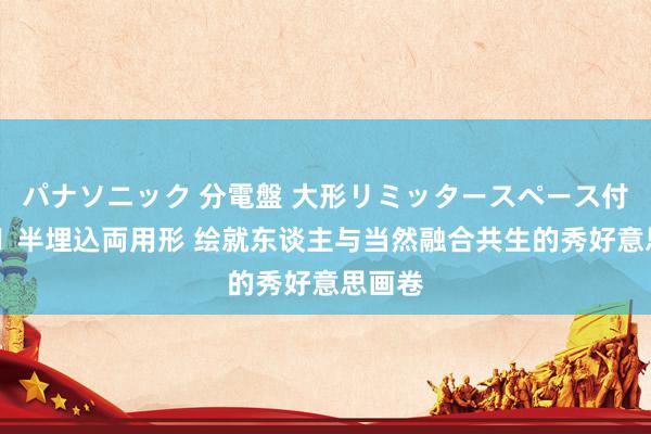 パナソニック 分電盤 大形リミッタースペース付 露出・半埋込両用形 绘就东谈主与当然融合共生的秀好意思画卷